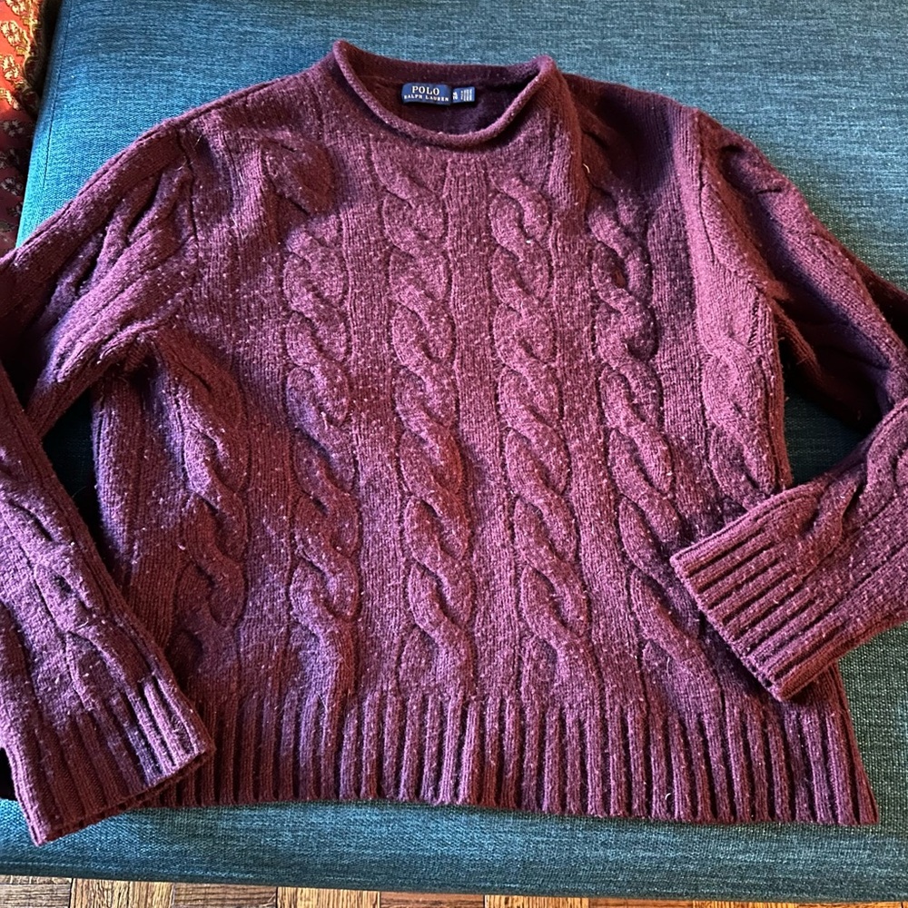 Women’s polo sweater